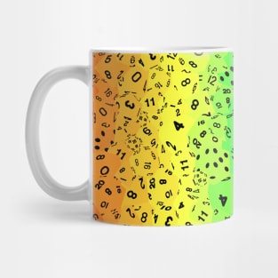 Rainbow Dice Everywhere Mug